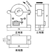 维博 开启式霍尔电流传感器 仪器仪表 产品 图片 参数 文章 论坛 下载 供应商